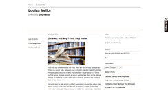 Desktop Screenshot of louisamellor.com